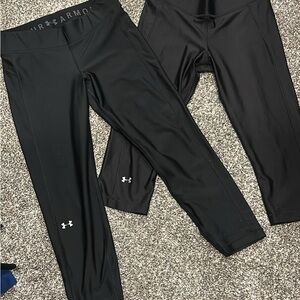 Under Armour black Leggings Set
